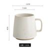 Caneca Japonesa Xícara de Cerâmica Xícara de Café Xícara com Alça Xícara para Beber Doméstica Xícara de Leite para Café da Manhã Xícara de Suco Xícara de Chá