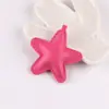 Cuero Sintético Esponja de Burbujas Estéreo Estrella de Cinco Puntas Accesorios para Joyería DIY Funda para Teléfono Móvil Bolso Ropa Llavero Colgante