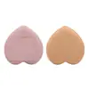 Esponja de Dedo Personalizada de Fábrica Mini Corazón para Polvo Facial Cushion de Aire Esponja Húmeda y Seca Herramientas de Maquillaje