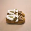 Botas Gruesas de Algodón con Forro de Felpa para Niños 2025 Nuevo Estilo de Invierno Botas de Algodón Casuales de Moda para Niños Botines Lindos de Dibujos Animados para Niñas