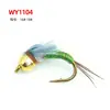 White Egret Fly 2026 Nueva Ninfa Señuelo de Pesca con Mosca Señuelo Artificial Kit para Atar Moscas