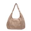 Bolso Dumpling Ins Bolso Cruzado Bolso Simple para Estudiante Trabajo Viajero Bolso Grande Bolso de Hombro Casual de Gran Capacidad para Mujer Otoño e Invierno