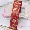 2.5 Ancho Láser Bronceado Póker Bar Pocker Hecho a Mano Cinta Cinta Lolita Bolsa de Dolor Material