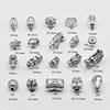 999 prata pura 3D acessórios de prata esterlina torneira vintage Xingshi frisado contas DIY mão-tecida pulseira pulseira acessórios