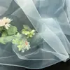 Cortinas de Malla de Gasa Transfronterizas para Bodas al Aire Libre, Cortinas para Celebración de Bodas, Venta al por Mayor con Luces de Cadena, Cortinas de Gasa para Montaje de Escena, Cortinas para Celebración de Bodas