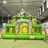 Castillo inflable grande para exteriores, Trampolín interior, Atrio de centro comercial de celebridades de internet, Puesto de toboganes, Castillo travieso