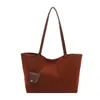 Bolsa Pequena Casual Feminina 2025 Nova Versátil Bolsa de Axila Bolsa de Ombro para Trabalho Bolsa Carteiro Outono Nova Bolsa Tote