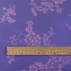 Tela Jacquard Satinada Bicolor Floral de Rama Catiónica para Qipao de Mujer, Pijamas, Ropa de Otoño, Material para Manualidades Hanfu