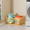 Estante de Almacenamiento para Detergente de Lavandería, Estante de Almacenamiento Lateral para Lavadora, Carrito de Piso de Múltiples Niveles para Debajo del Lavabo del Baño, Superventas Transfronterizo