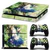 Dropshipping Calcomanías Ps4 Ps41100/1200 Calcomanías de Dibujos Animados, Varios Diseños de Anime de Dibujos Animados, Acabado Mate, Sin Residuos de Adhesivo, Resistente a los Arañazos y al Desgaste