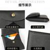 Monedero de piel de vaca de primera capa, monedero, bolso para lápiz labial, nuevo bolso de mujer 2023, mini bolso de Corea del Sur, pequeño bolso para tarjetas, moda