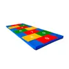 Conjunto Completo de Equipamentos Educacionais Macios para Jardim de Infância, Equipamentos de Treinamento de Aptidão Física Infantil, Auxílios de Ensino para Integração Sensorial, Caixa de Pular, Cavalo de Pular, Barra de Equilíbrio