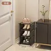 Zapatero estante de almacenamiento multicapa para el hogar simple entrada interior dormitorio espacio de alquiler ahorro de espacio apartamento pequeño zapatero