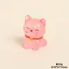 Resina Luminosa Cachorrinho Fofo Animal Fofo Acessórios de Joias DIY Decoração Criativa de Mesa Carro Pequenos Enfeites