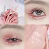 HISYI Color Eyeliner Pegamento Inteligente Pluma Cabeza Fina Impermeable Fijación de Maquillaje Difícil de Derretir Estudiantes Iluminar Párpado Inferior Pluma Maquillaje