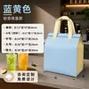 Bolsa Tote Térmica de Folha de Alumínio de Grande Capacidade Feita Sob Medida para Embalagem de Takeaway de Loja de Chá de Leite Bolsa de Embalagem Impermeável de Tecido Não Tecido