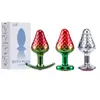 Ancla de corazón redondo fresa tapón anal para hombres y mujeres, para masaje anal y autoplacer, adecuado para usar en exteriores, un juguete sexual SM