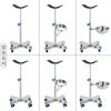 Trípode de soporte óseo de acero inoxidable, vendaje quirúrgico hospitalario, soporte para piernas, apósito médico, estante ajustable para piernas