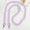 Corrente de Celular de Pérolas em Madeira Personalizada para Mulheres, Acessório de Corrente Decorativo Versátil para Bolsa