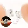 Almohadillas de silicona para senos para levantar y dar soporte, antideslizantes, anti-exposición, versión engrosada, los pechos pequeños se ven más grandes, lencería de sujetador invisible