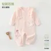 Body de Primavera/Otoño para Bebé Recién Nacido 100% Algodón Clase A Pelele Estilo Princesa sin Huesos para Bebé Niña Ropa Infantil Mono