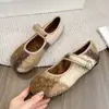 Nuevos Zapatos de Salón Mary Jane de Suela Blanda Estilo Francés Tardío para Mujer Viento de Noche Moda Otoño/Invierno Nicho Terciopelo 2026 Zapatos de Salón sin Cordones