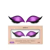 Zephoco calcomanías doradas para sombra de ojos maquillaje perezoso para ojos portátil sensación natural larga duración fáciles de aplicar secado rápido calcomanías ligeras