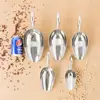 Pala de Hielo Gruesa de Acero Inoxidable JOBO Pala Pequeña para Tienda de Té con Leche Pala para Arroz Fruta Seca Pala de Té Multiusos