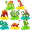 Decoración de panal de cumpleaños de dinosaurio decoración de fiesta de cumpleaños decoración de panal de fiesta decoración de base de panal de papel