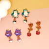 Accesorios DIY de Pokémon Piezas Colgante de Dibujos Animados de Pokémon Aleación Esmalte Colgante Pequeño Hecho a Mano Materiales Venta al por Mayor