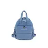 Mochila Retro Simple Transfronteriza para Niñas Bolso de Hombro de Mezclilla Lavada 2026 Nuevo Bolso Cruzado de Gran Capacidad