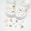 Zuecos Lindos y de Moda Estilo Ins Accesorios DIY Hebillas de Zapato Desmontables Flor de Zapato de Ballet Dibujos Animados 3D Accesorios