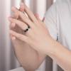 Anillo de cruz de acero de titanio Europa y Estados Unidos joyería venta caliente transfronteriza no se decolora corrosión aceitado fabricantes de anillos para hombre