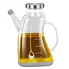 Botella de Aceite de Vidrio de Borosilicato Brillante de Alta Calidad, Botella para Salsa de Soja, Vinagre, Condimentos, Botella de Aceite Grande, Tanque de Almacenamiento de Aceite para Cocina del Hogar
