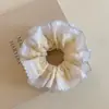 Estilo Coreano Dulce Encaje Doble Capa Anillo para el Pelo de Intestino Delgado Bola de Pelo para Niña Goma Elástica Cuerda para el Pelo Cuerda para el Pelo Accesorios para el Pelo