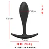 Tapón Anal de Silicona para Uso al Aire Libre, Dilatador Anal con Cuentas, Tapón Anal para Hombres y Mujeres, Juguete Sexual para Adultos