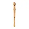Clarinete alemán de madera de 8 agujeros transfronterizo, clarinete de madera de ocho agujeros para agudos, flauta para niños principiantes, instrumentos para tocar, venta al por mayor