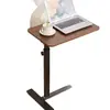 Escritorio de computadora móvil ajustable para apartamentos de alquiler, mesa auxiliar para sofá, mesa plegable para el hogar, escritorio de estudio, mesita de noche pequeña