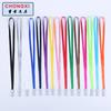 Cuerda engrosada de 1 cm cuerda con hebilla integrada cuerda para colgar cuerda para colgar gafete cuerda con marca de fábrica cuerda para gafete de estudiante se puede agregar LOGO cuerda para colgar