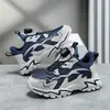 Txh2518 Nuevos Zapatos de Otoño e Invierno para Niños Medianos y Grandes Calzado Deportivo Cálido con Forro de Felpa para Niños y Niñas Zapatos Infantiles de Moda con Hebilla Giratoria