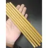 Bambu Oco Bambu Amarelo Bambu Jade Cabo de Pincel Hulusi Articulação de Bambu Vara de Fumaça Humana Pincel Matéria-Prima Crocante