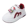 Nuevas Zapatillas de Dibujos Animados para Niñas Primavera 2026, Zapatos Casuales Versátiles con Velcro Antideslizante, Zapatos de Suela Suave para Niños Mayores