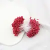 Estames de malte pistilos bastões retorcidos materiais feitos à mão fondant gesso flor de lótus flor de veludo flores embrulhadas centros de flores amarelas