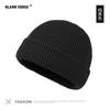 Otoño e invierno nuevo gorro de lana tejido estilo coreano color caramelo cálido para pareja gorro pulóver estudiante gorro melón niños