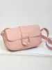 2025 Bolso Cuadrado Simple de Gama Alta Hebilla de Cinturón Personalizada Bolso de Hombro con Solapa Bolso de Moda para Mujer para el Trabajo Bolso para Teléfono Móvil Lote