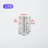 Dobradiça de aço inoxidável 304 dobradiça dobradiça pequena porta de armário e caixa de janela dobrável colmeia miniatura mini dobradiça