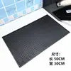 Tapete Antiderrapante para Bar de Chá com Leite Tapete para Bar de Café Tapete Retangular Drenante para Cozinha Porta-Copos de Vinho Ktv Porta-Copos de Borracha para Chá