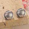 Pendientes de verano avanzados con borlas de perlas naturales, estilo europeo y americano, temperamento, diseño de moda, joyería con sentido geométrico pulido