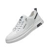 Zapatos de Hombre 2024, Modernos y Casuales, Zapatos Blancos de Cuero Realmente Súper Suave, Zapatos de Cuero para Hombre, Zapatos de Suela Blanda, Zapatos Elásticos Ligeros