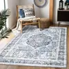 Alfombra Persa Transfronteriza para Sala de Estar, Plegable y Fácil de Guardar, Alfombra de Cachemir Sintético, Alfombra de Oficina de Área Grande de Cobertura Total